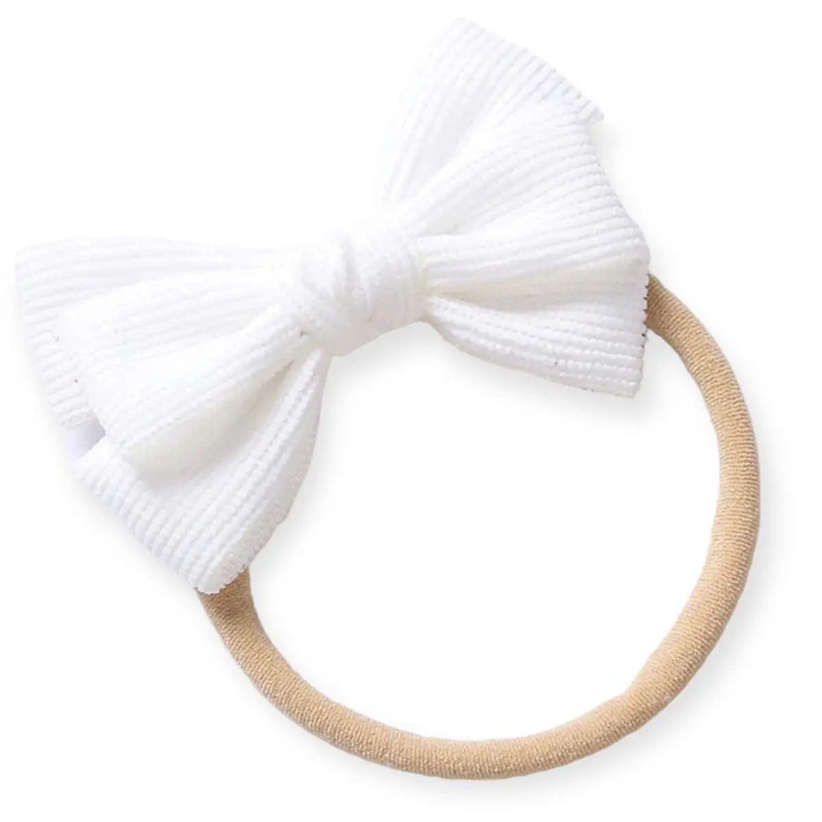 Haarband Charlie Bow White - Moalie