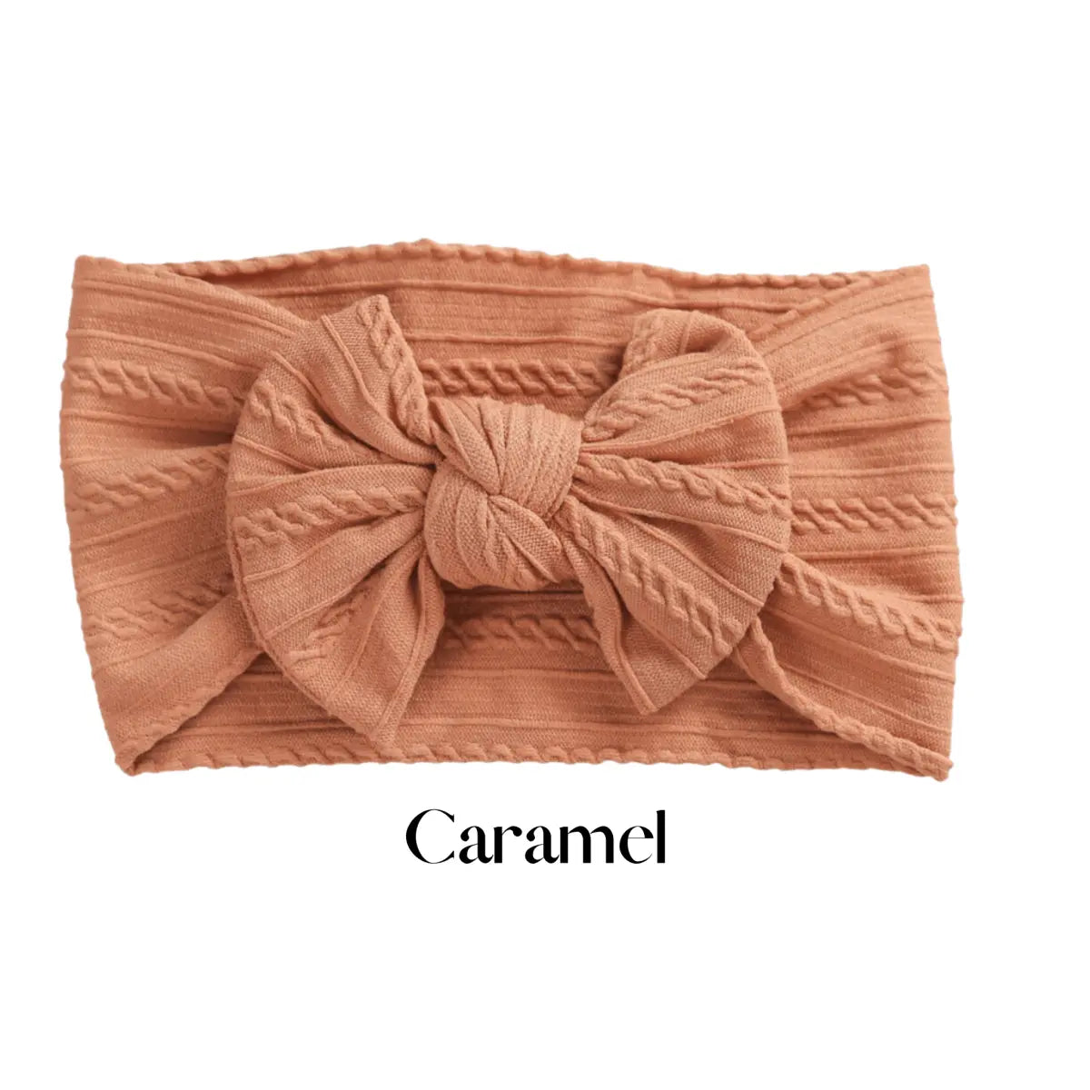 Haarband strik Caramel - Moalie
