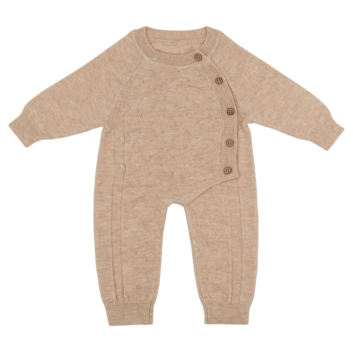 Newborn jumpsuit van merinowol
