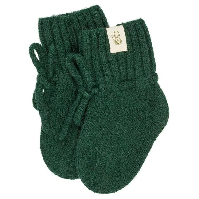 Merino wollen baby slofjes Forrest - Moalie