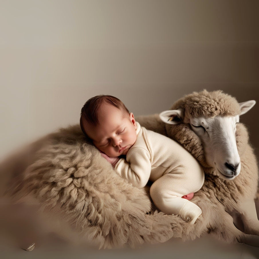 Waarom baby’s beter slapen in merinowol