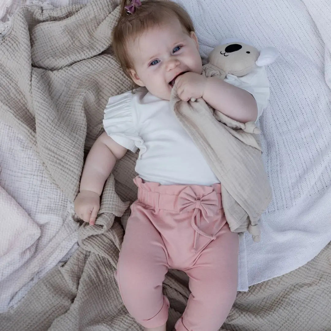 Comfortable pants for babies and toddlers - made of soft fabrics