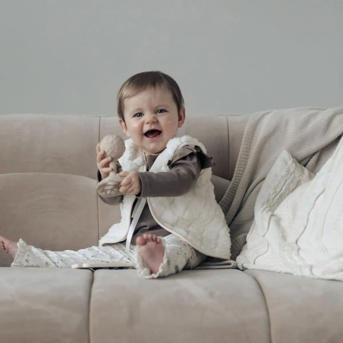 Coats and vests for babies and toddlers - warm and stylish