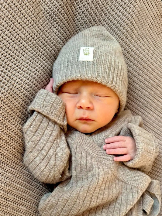 Babymütze Merinowolle - Moalie