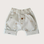 product foto van Baby short met vintage auto print