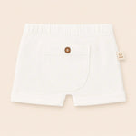 Baby zomer short katoen Off white 