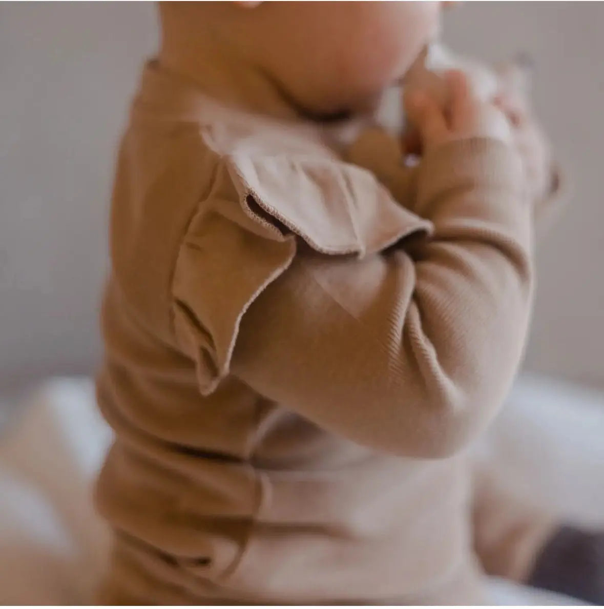 Baby Strampler 2 Stück Camel - Moalie