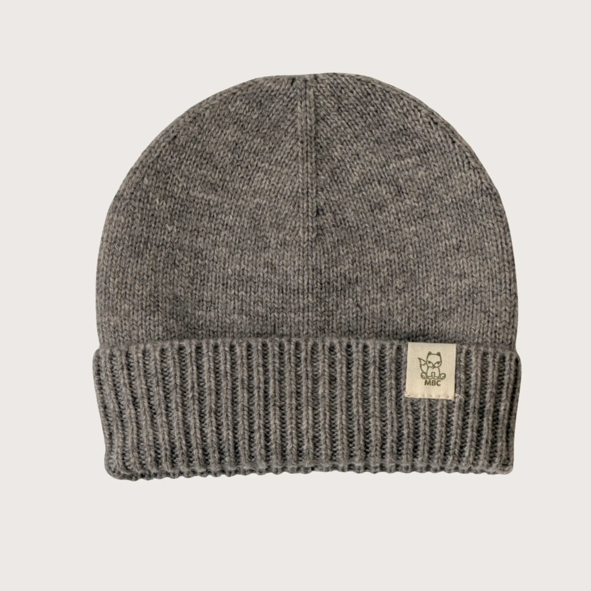 Merino & Cashmere beanie (Fine Knit) - Rice Flower