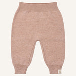 product foto van Beige wollen baby broekje van merinowol en cashmere 
