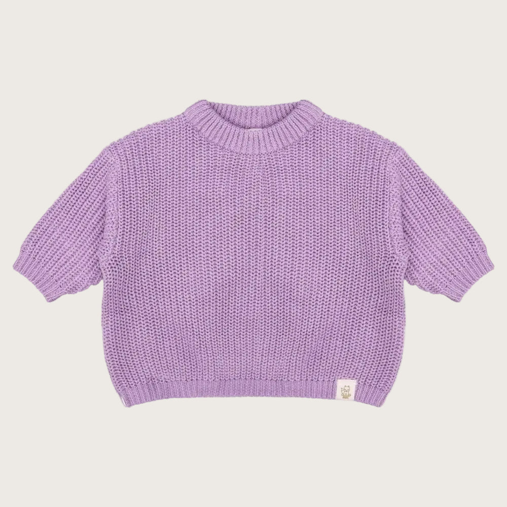 Big knit babysweater - Moalie