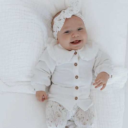 Bluse Seda Off White - Moalie