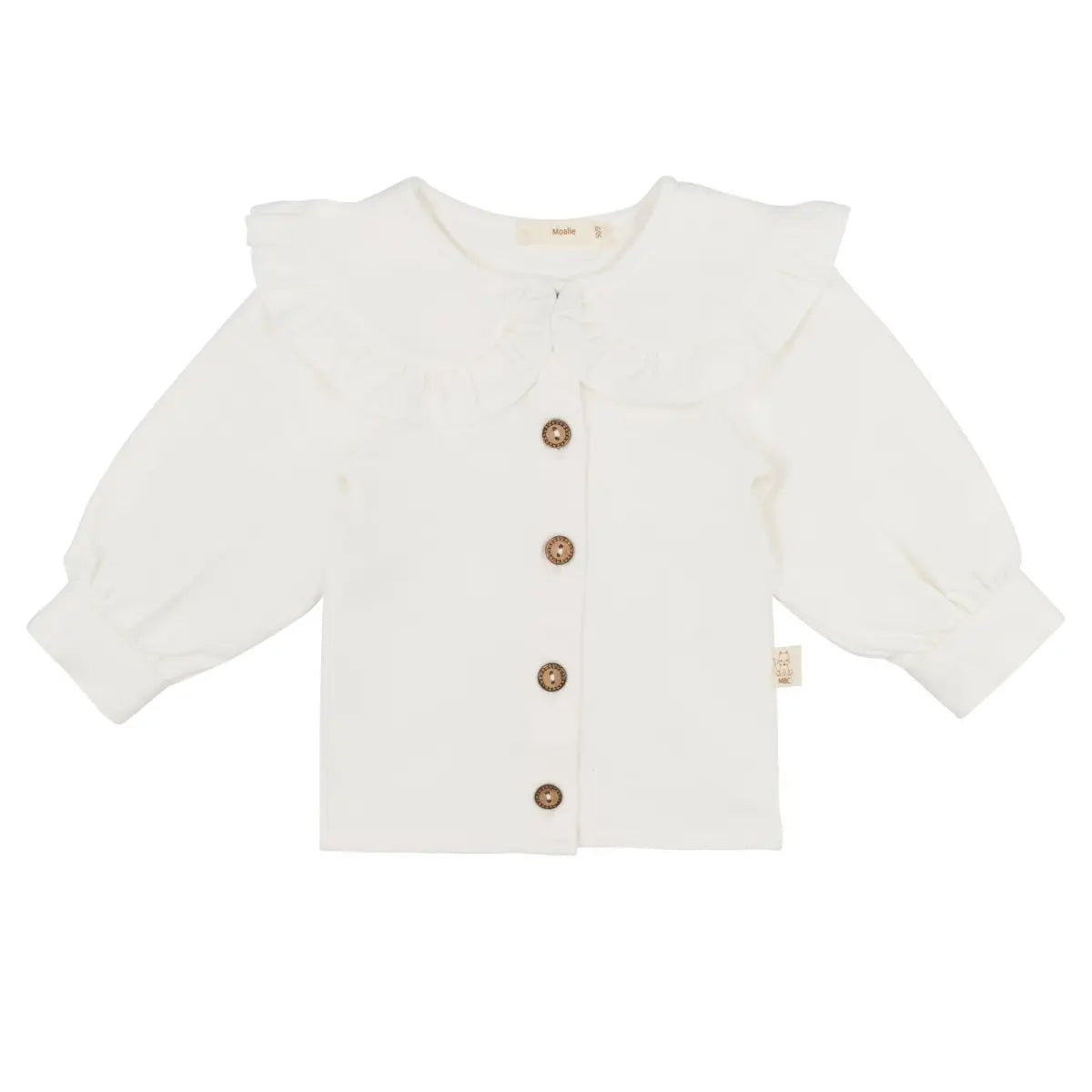 Bluse Seda Off White - Moalie