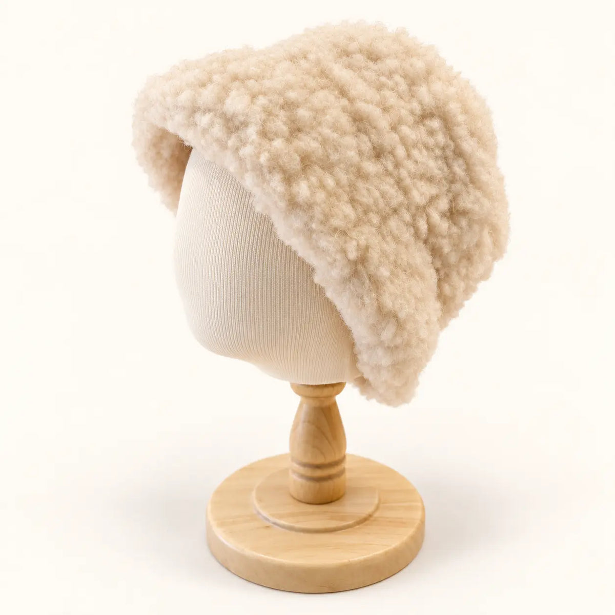 Bucket hat teddy merinowool 