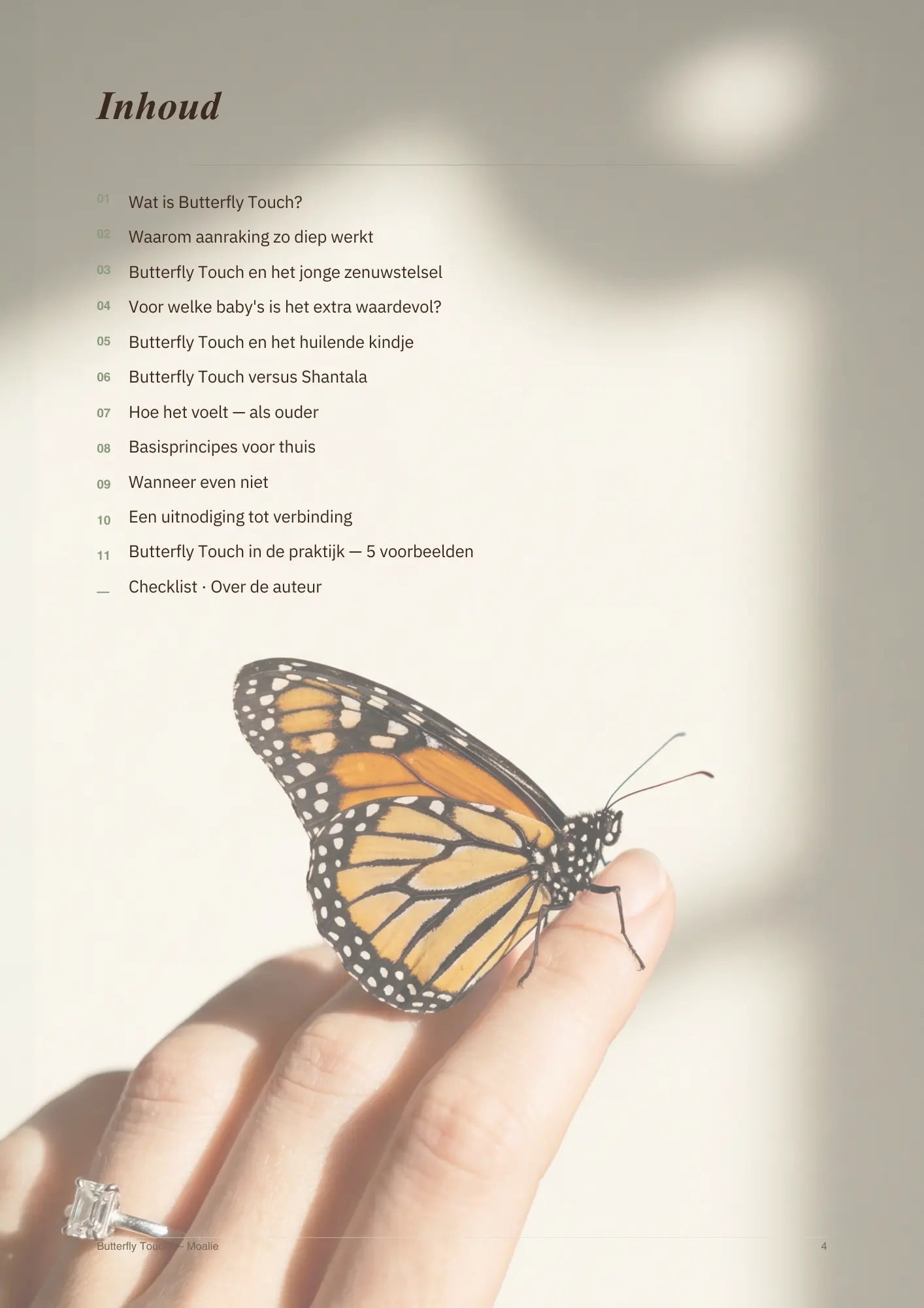Butterfly Touch — E-book babymassage