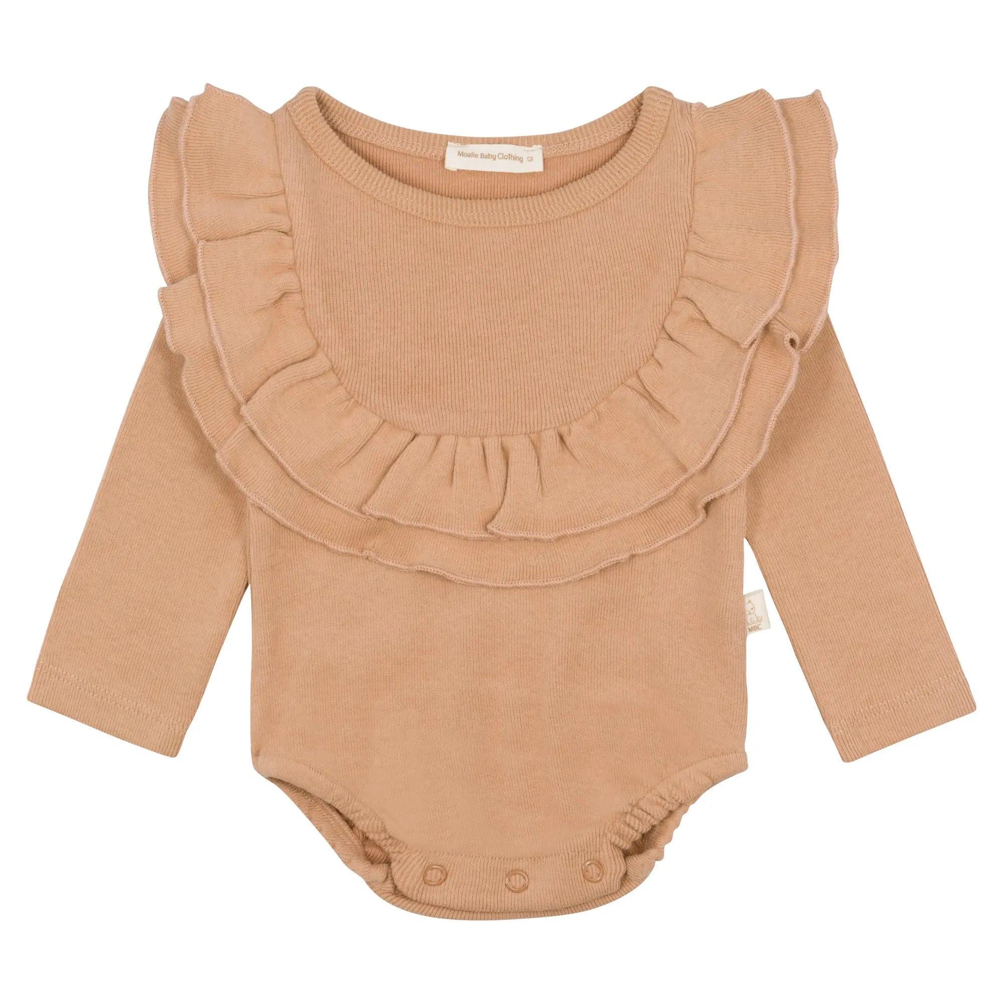 Strampler camel Farbe 