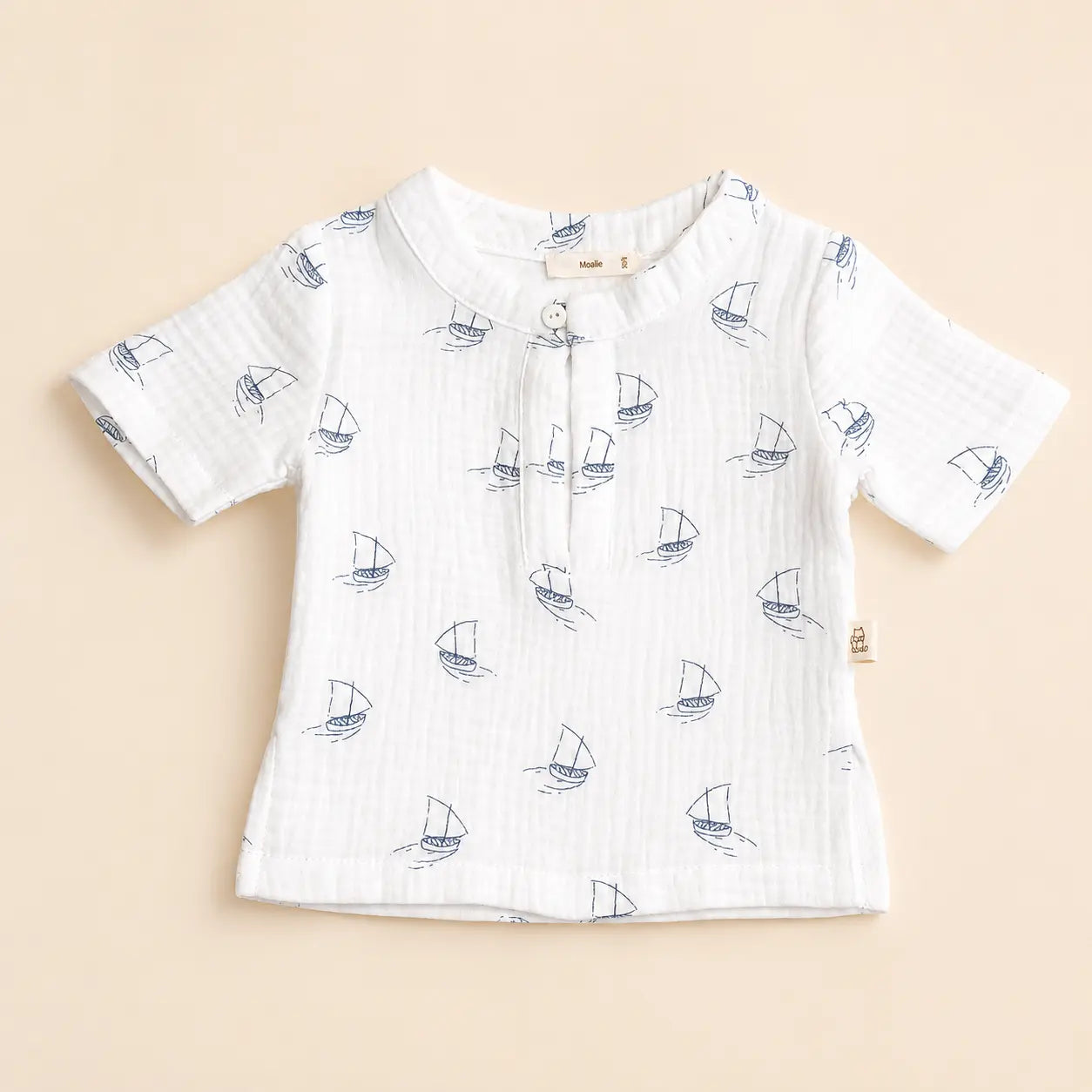Mousseline Zomerblouse Boats