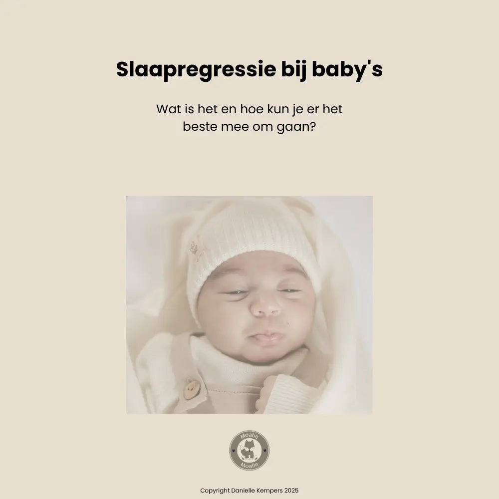 E-book: Slaapregressie bij baby’s