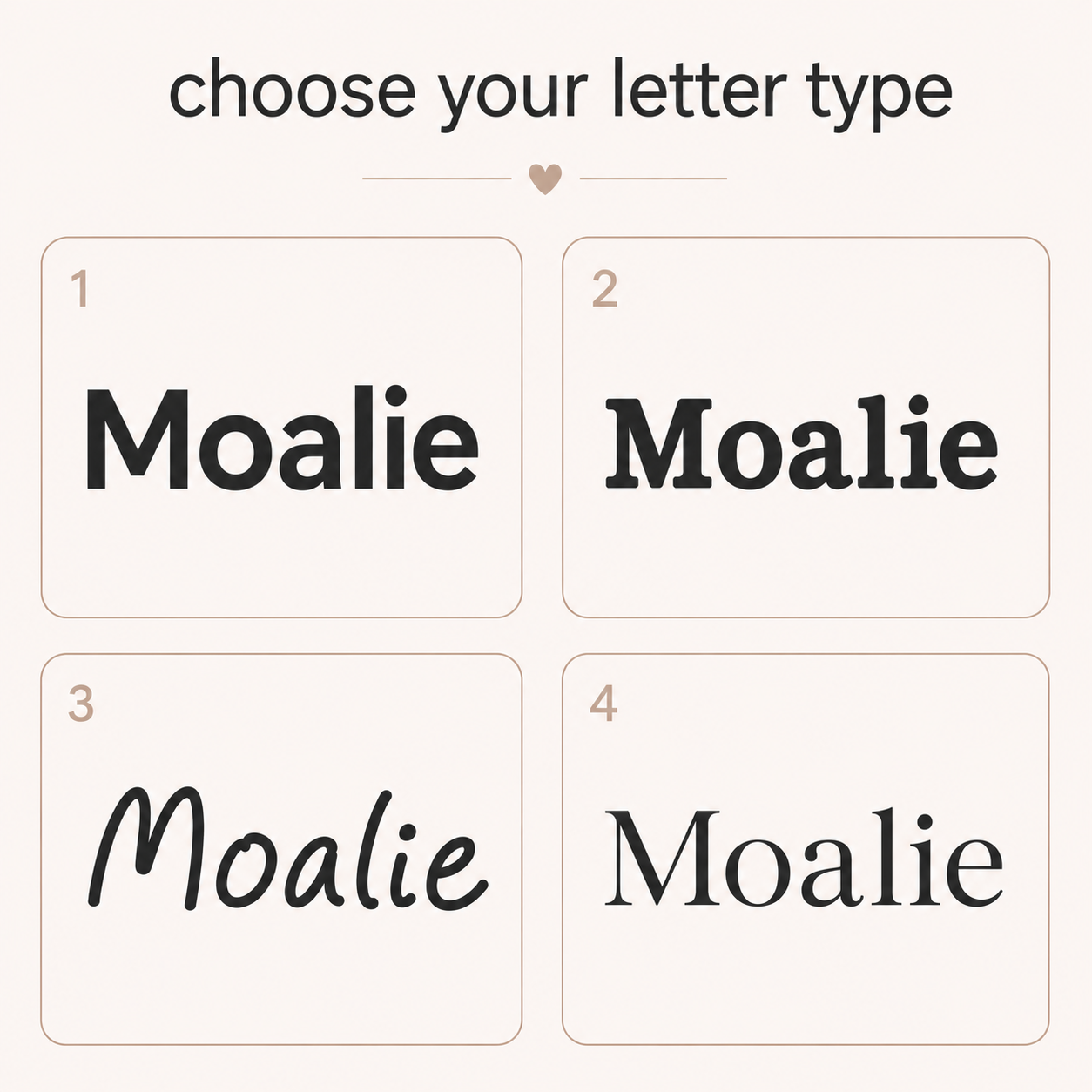 Embroidery lettertype 