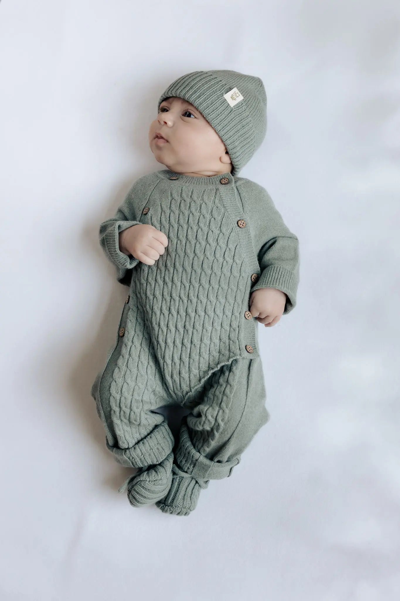 Merino/Cashmere Cable jumpsuit