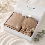 Giftbox Sienna- Newbor. giftset merinowol en cashmere