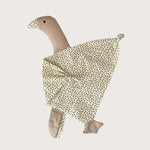 beige knuffelgans met sterren print