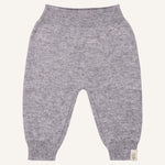 product foto van Grijs wollen baby broekje van merinowol en cashmere 