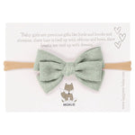 Haarband Charlie Bow Green - Moalie