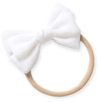 Haarband Charlie Bow White - Moalie