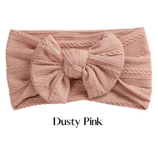 Haarband Schleife Dusty Pink - Moalie