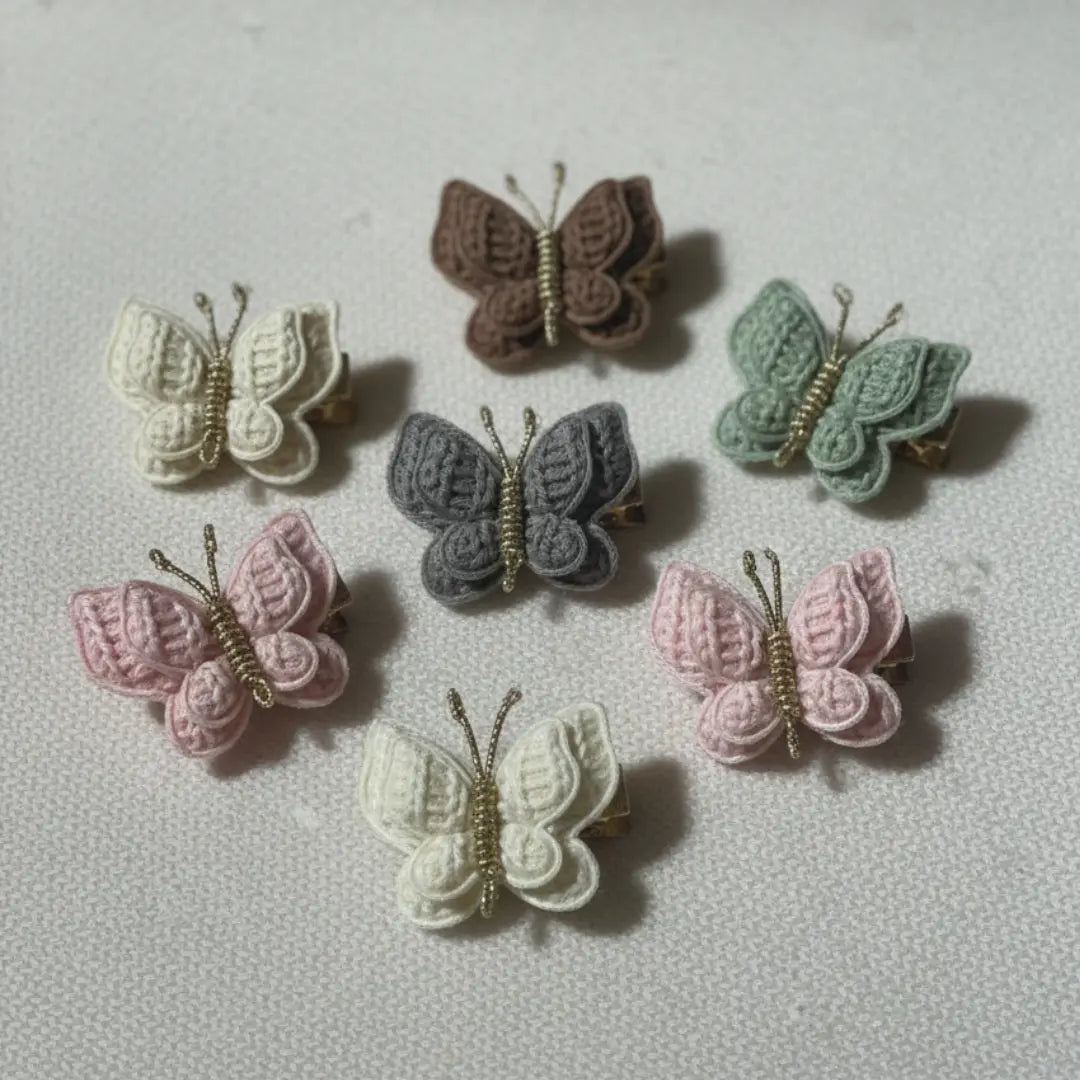 Butterfly hair clip