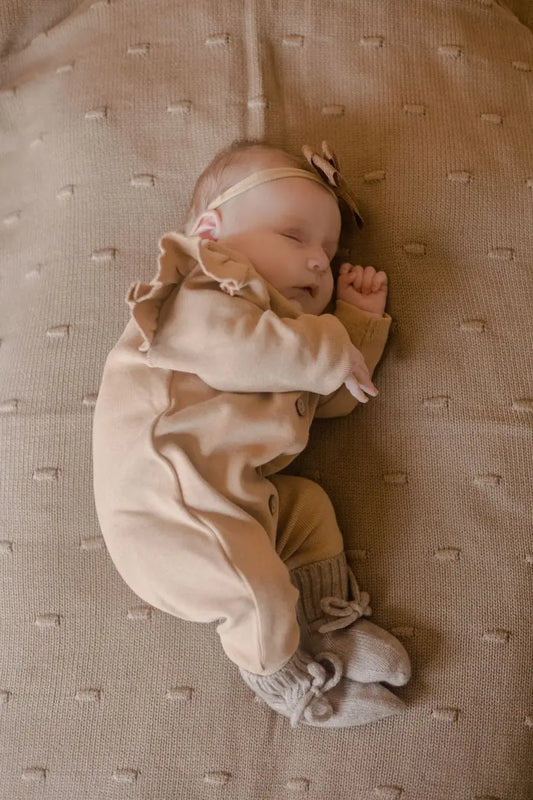Jumpsuit Mac Camel mit Haarband - Moalie