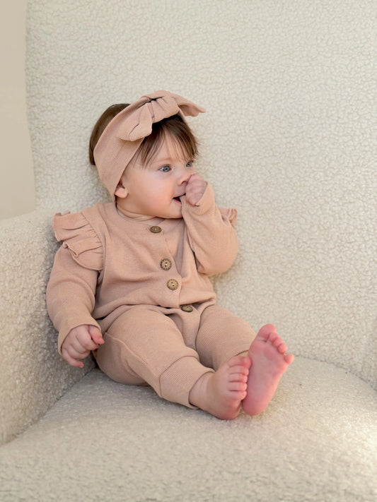 Jumpsuit Mac Altrosa mit Haarband Moalie