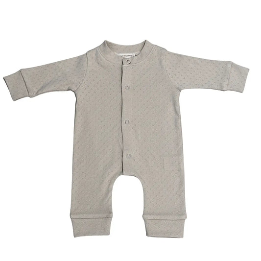 Jumpsuit Pointelle Beige - Moalie