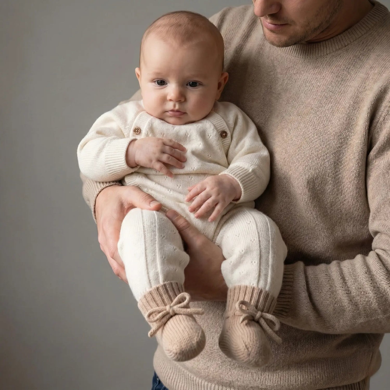 The Baby Bootie | Merinowool & Cashmere - Sienna