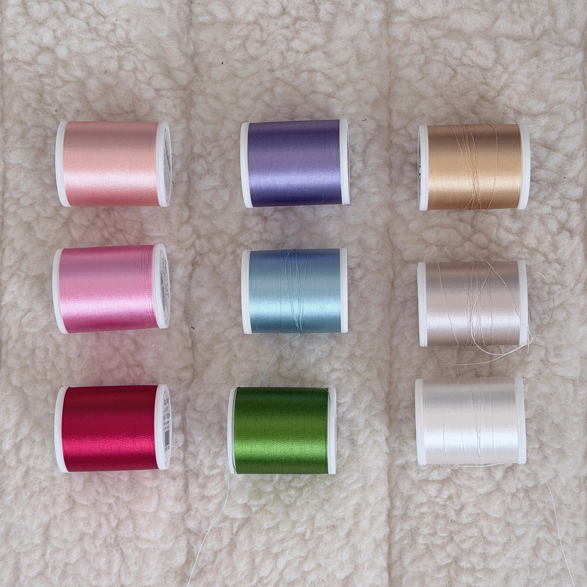 Kleur keuze garens voor personaliseren Knuffeldoekjes 