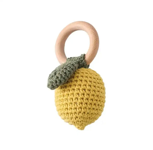 Gestrickte Rassel Lemon - Moalie