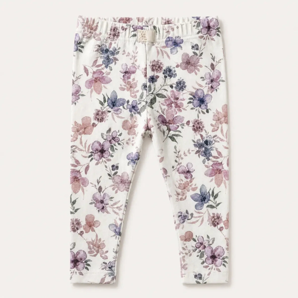 meisjes legging met aquarel bloemen