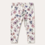 meisjes legging met aquarel bloemen