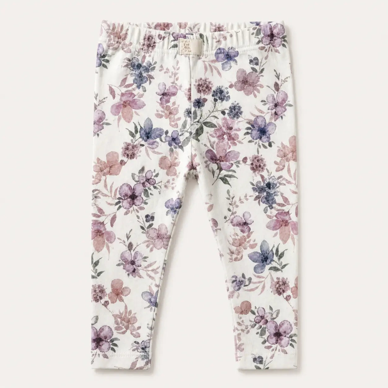 meisjes legging met aquarel bloemen