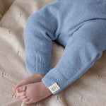 Merinowol baby broekje lichtblauw 