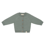 Babyvestje van merinowol en cashmere in Sage groen