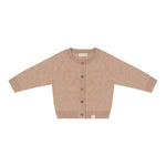 Baby vestje van merinowol en cashmere in warm beige