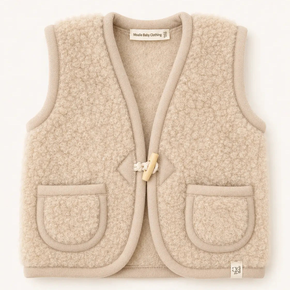 Merinowollen peuter gilet maat 98/104