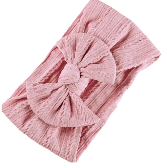 Neblige Rose Kabel stricken Haarband - Moalie