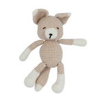 Moalie Fox – Handgemaakte Knuffel van Biologisch Katoen - Moalie