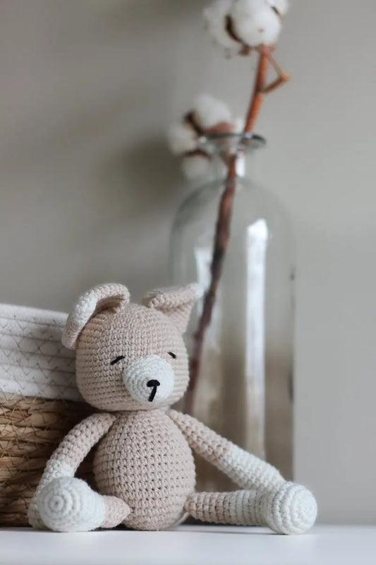 Moalie Fox - Handgefertigter Kuschelfuchs aus Bio-Baumwolle - Moalie