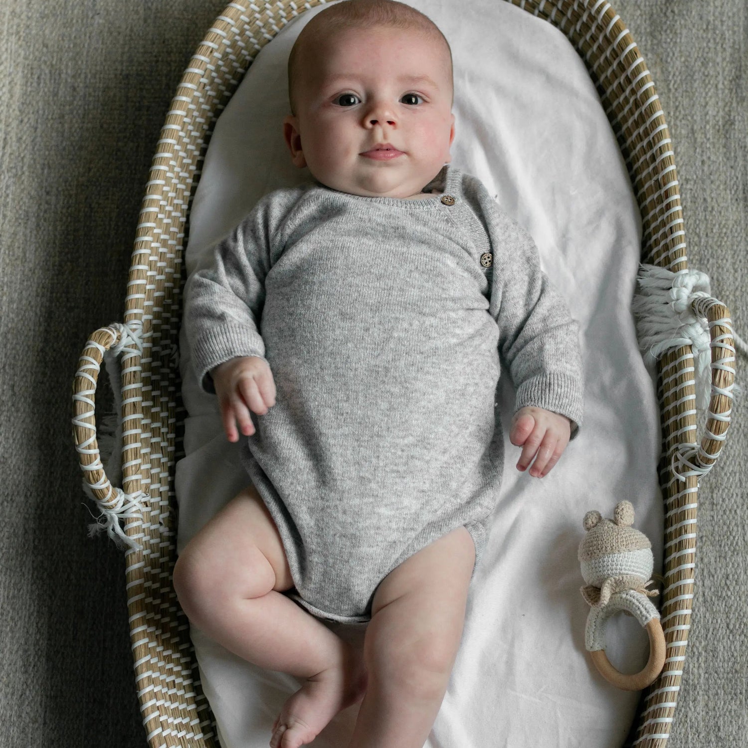 Signature Merino-Cashmere Body - Light Grey