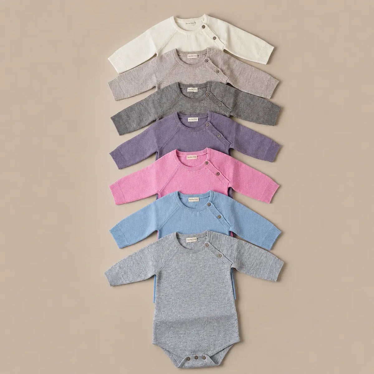 Moalie Signature Baby Body collection Merinowool and Cashmere 