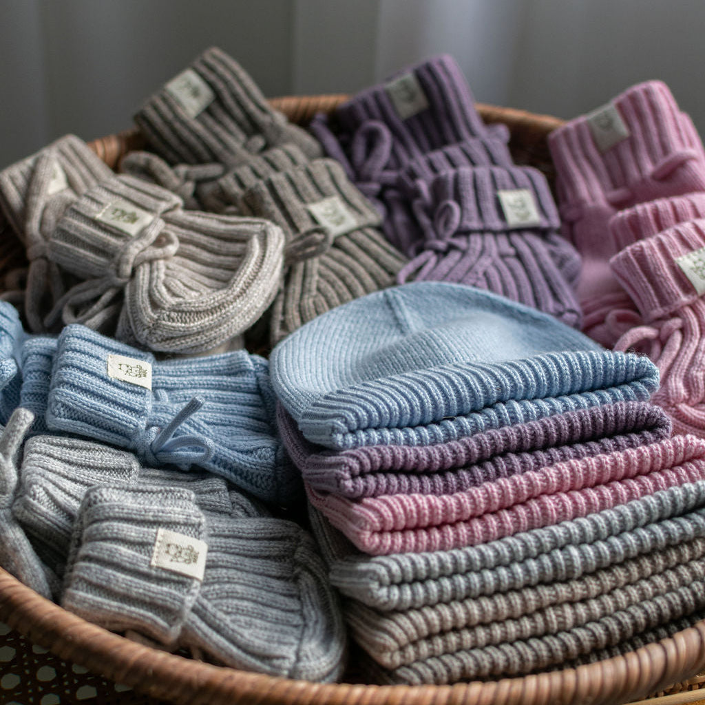 Moalie merinowol-cashmere baby collectie 