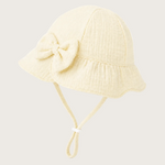 Mousseline baby zomerhoedje buttercup yellow 